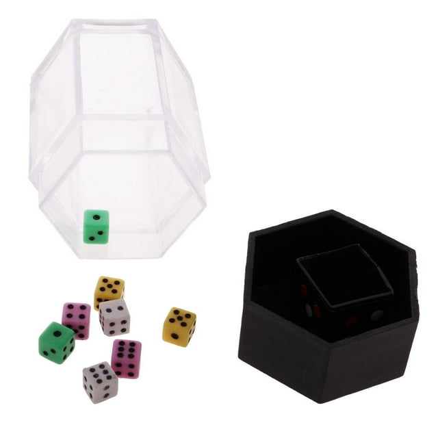 1 Juego de Dados de Explosión, Mini Dados Coloridos, Tamaño, Juguete para Trucos de Magia para Niños
