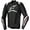 Black/White, variant on Alpinestars Missile v3 Ignition Men's Street Motorcycle Jackets - Black/White / 50