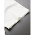 thumbnail image 4 of Camisetas de poliéster para hombre con estampado geométrico de montaña: cuello redondo informal, manga corta, tejido de punto ligeramente elástico para verano., 4 of 6