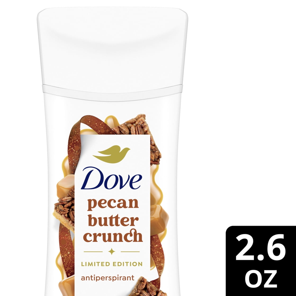 Dove Limited Edition Holiday Treats Antiperspirant Deodorant Pecan Buttercrunch, 2.6 oz