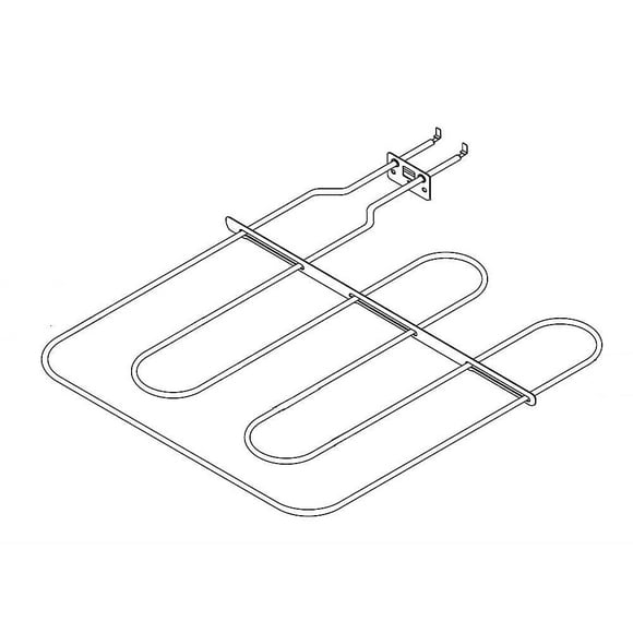 Samsung DG47-00058A Range Broil Element Genuine Original Equipment Manufacturer (OEM) Part