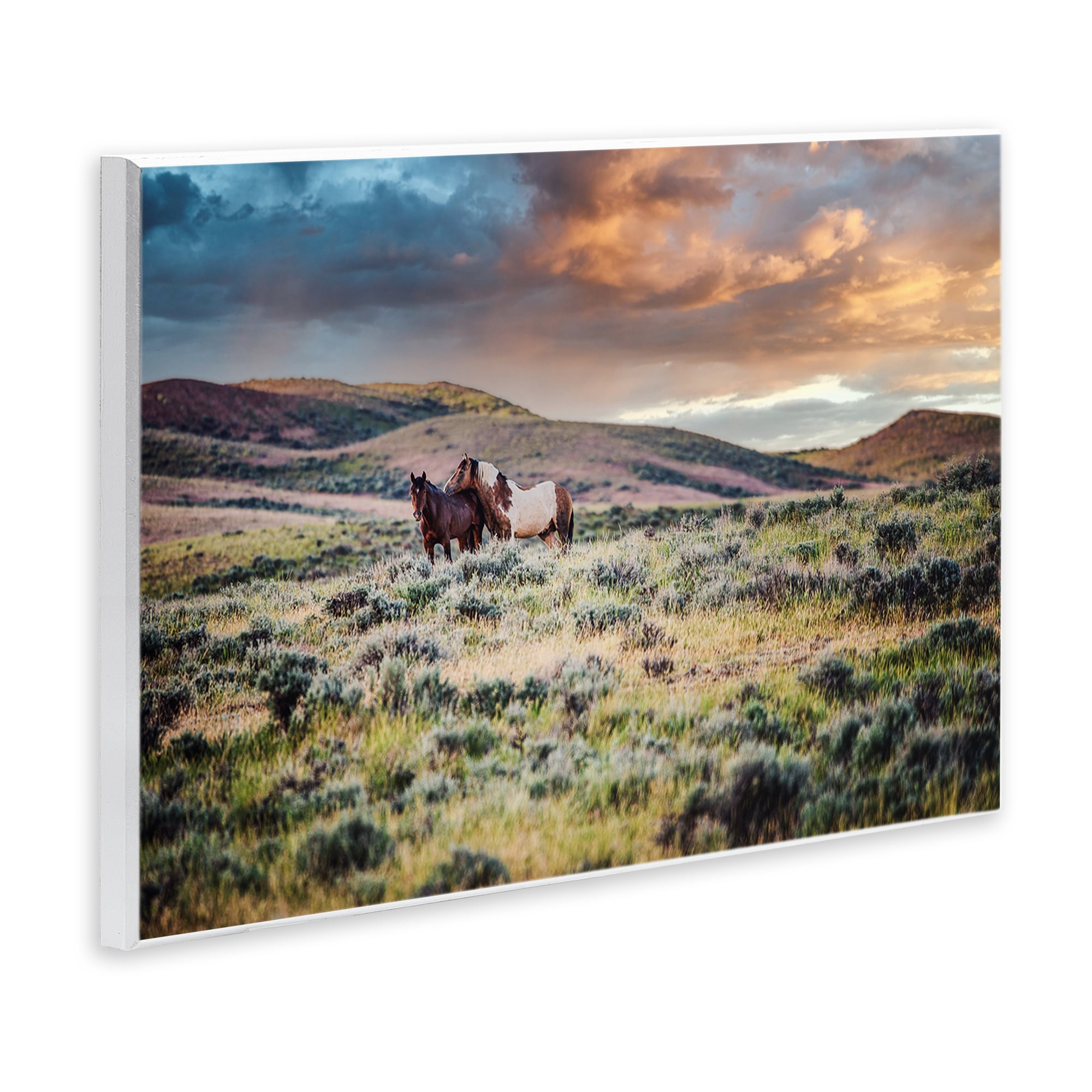 Stupell Industries Stay Close Horses Wall Plaque Art, design by Tim West
