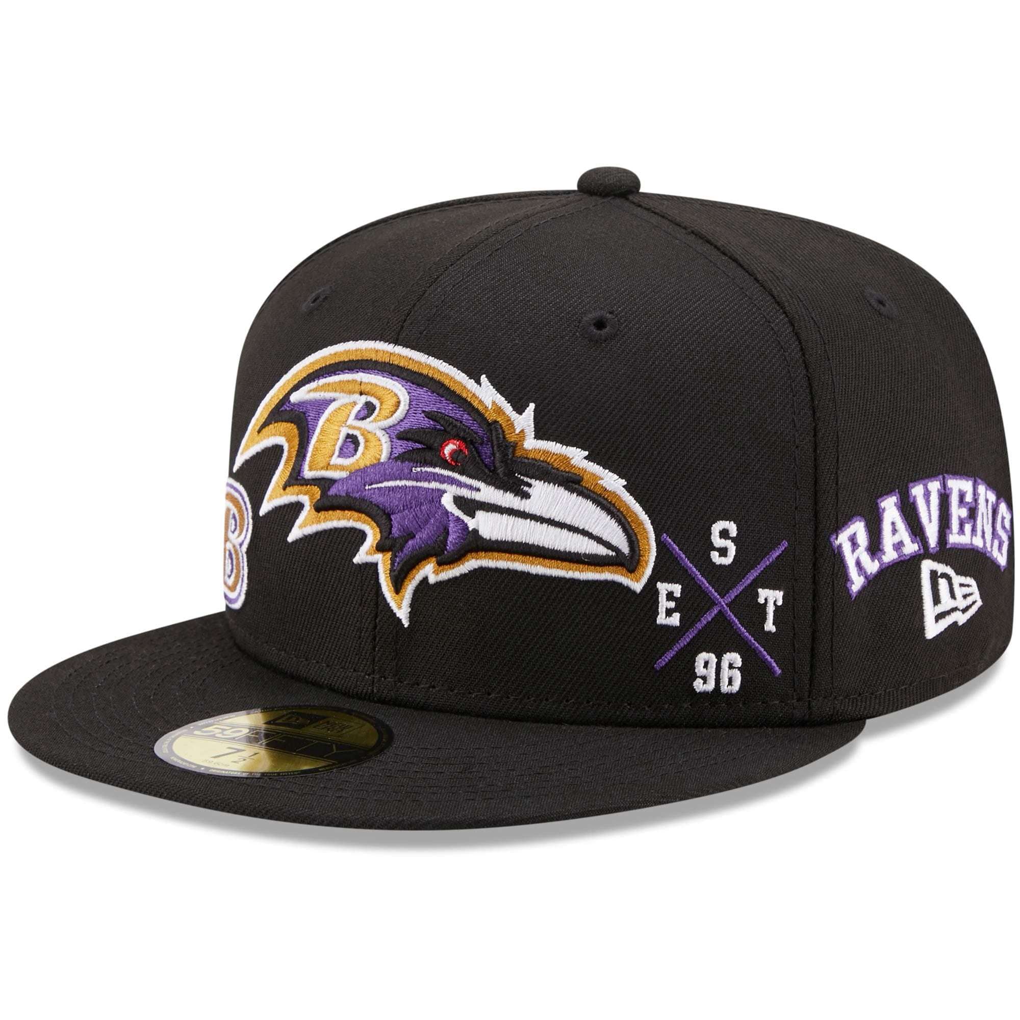 Era Multi 59FIFTY Fitted Hat - Black 