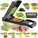 thumbnail image 1 of 16-in-1 Multifunctional Vegetable Slicer with 7 Replaceable Blades, Compatible with Kitchen Mandoline for Onions and Vegetables, 1 of 5