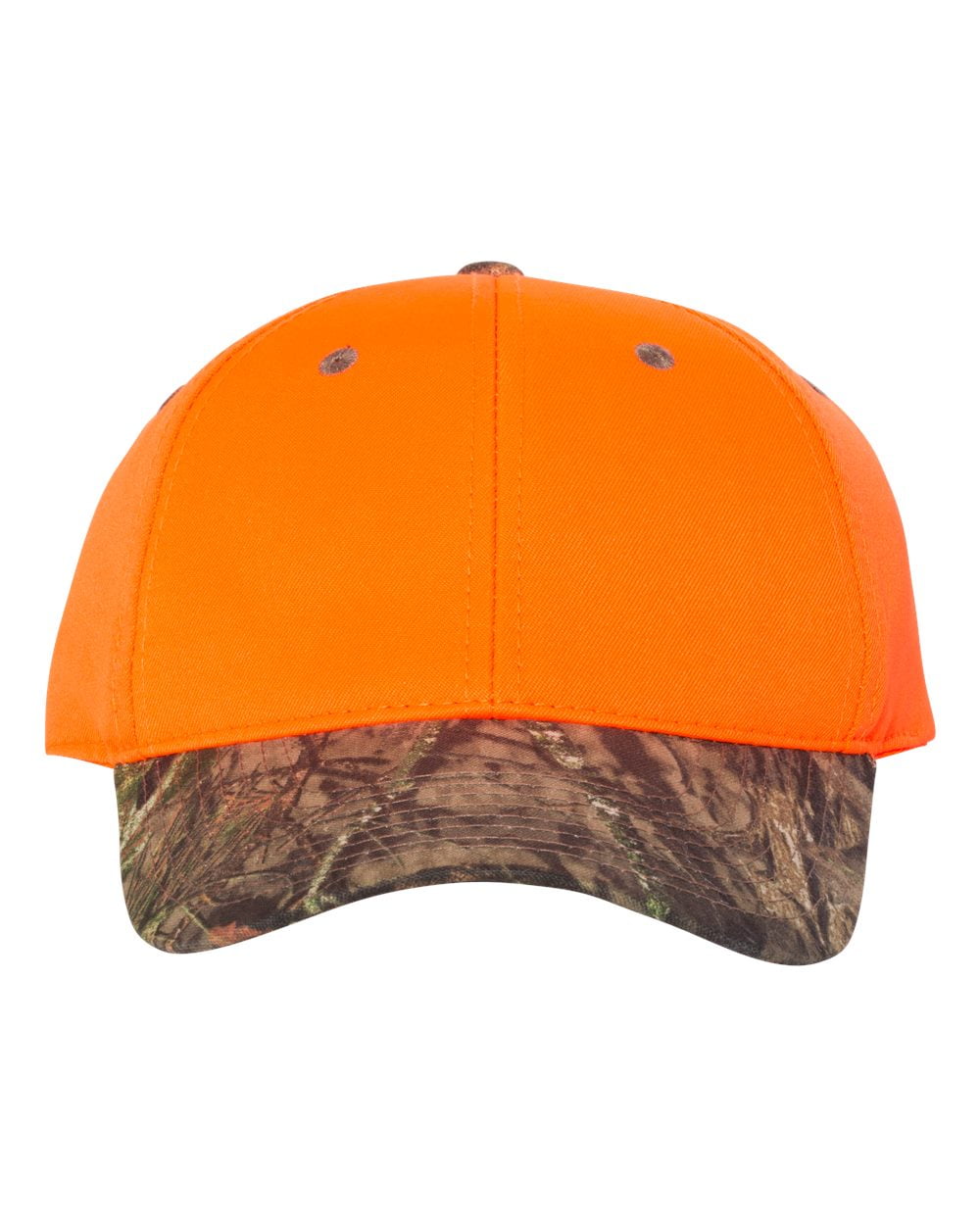 Outdoor Cap Blaze Crown with Camo Visor Cap, Men's, Size: One size, Orange