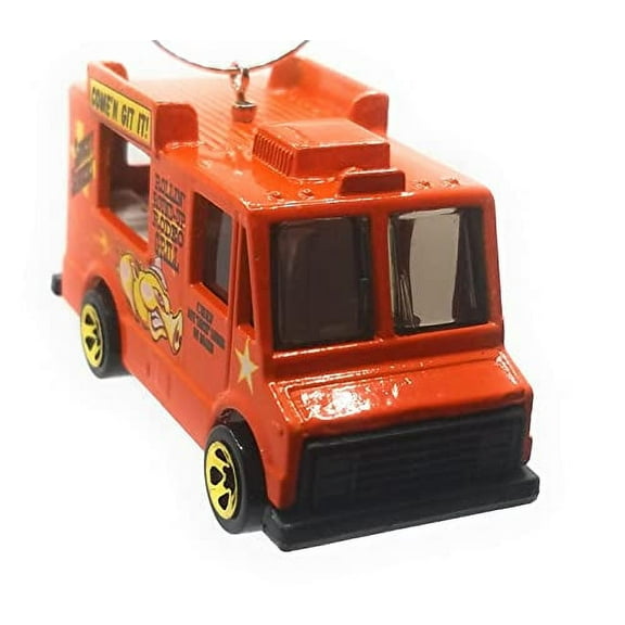 Christmas Ornament for Food Truck Saucy Sanders Orange Texas Theme
