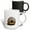 Multicolor, variant on 3drose, Young Spur Thighed Tortoise Looking Out of Its Shell Cut Out, 11oz Magic Transforming Mug