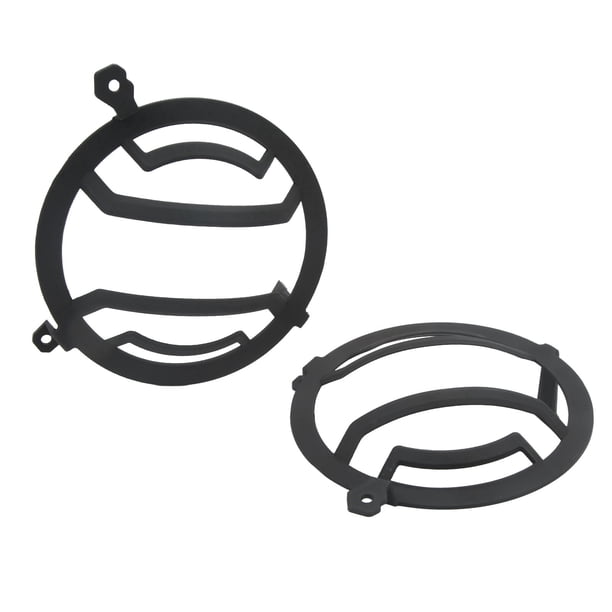 Kit de protección de faros delanteros, 2 piezas de protección de faros LED, cubierta de luz delantera, protección de faros, construcción robusta