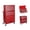 Red, variant on 8-Drawer Rolling Tool Chest,Metal Tool Storage Cabinet with Detachable 2-in-1 Top Tool Box,Lockable Casters, Side Hooks, Lockable Drawers with Liners, Mobile Tool Cart for Garage, Workshop,Black