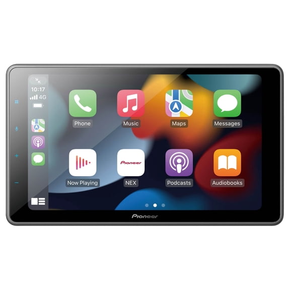 Restored Pioneer 9 Inch Android Auto, Apple CarPlay, Bluetooth - Multimedia Digital Media Receiver - Black (Refurbished)