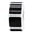 Black, variant on Fluorescent Yellow Square Stickers | 1" Inch Square | 500 Pack