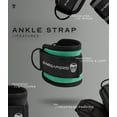 thumbnail image 4 of Gymreapers Ankle Strap – Exercise & Fitness Accessory for Cable Machines, Padded Neoprene Ankle Cuff (Mint, 1 Strap), 4 of 5