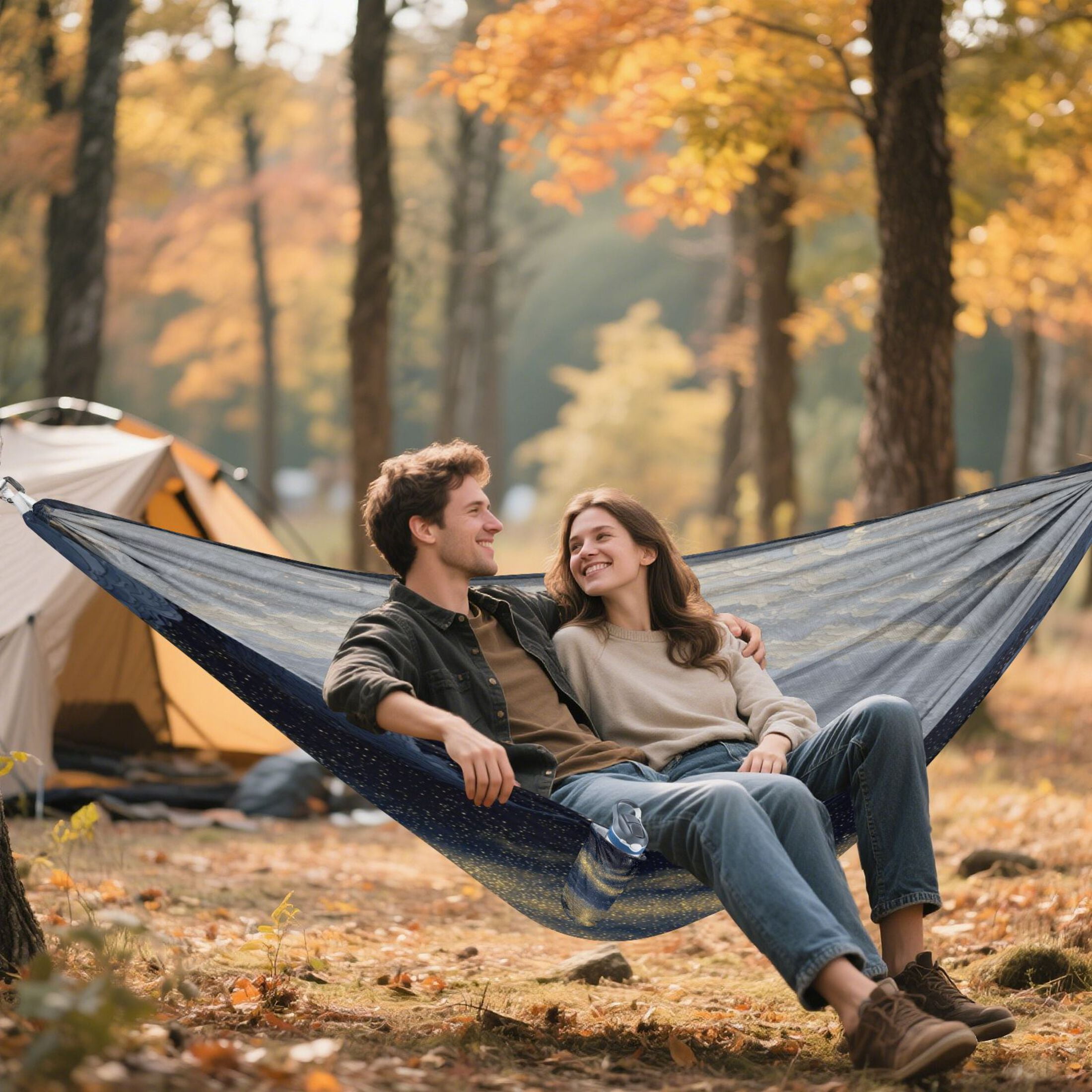 Hammock Camping Hammock Nylon Portable Hammock Travel Camping Hammock Star Night