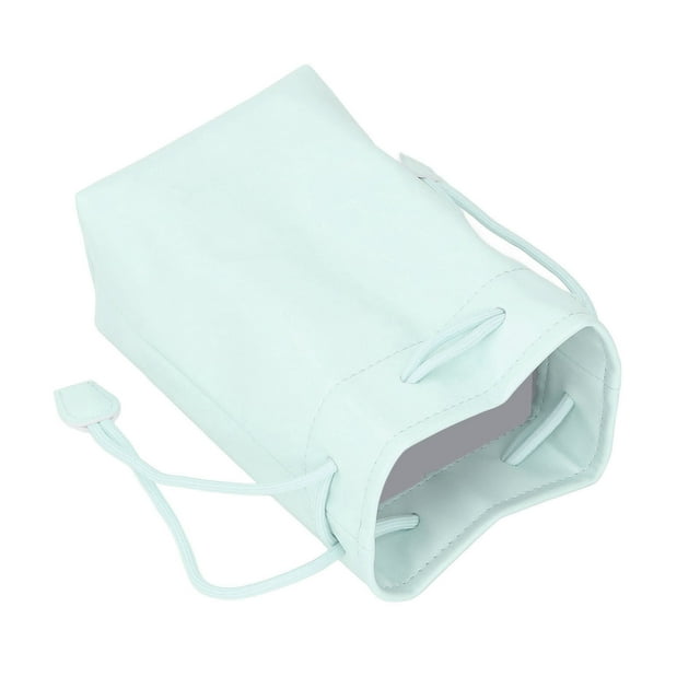 Drawstring Pouch Bag, Portable Waterproof Film Storage Organizer With PU Leather, Dustproof, Compact Design For Mini, Mirrorless, Digital Cameras