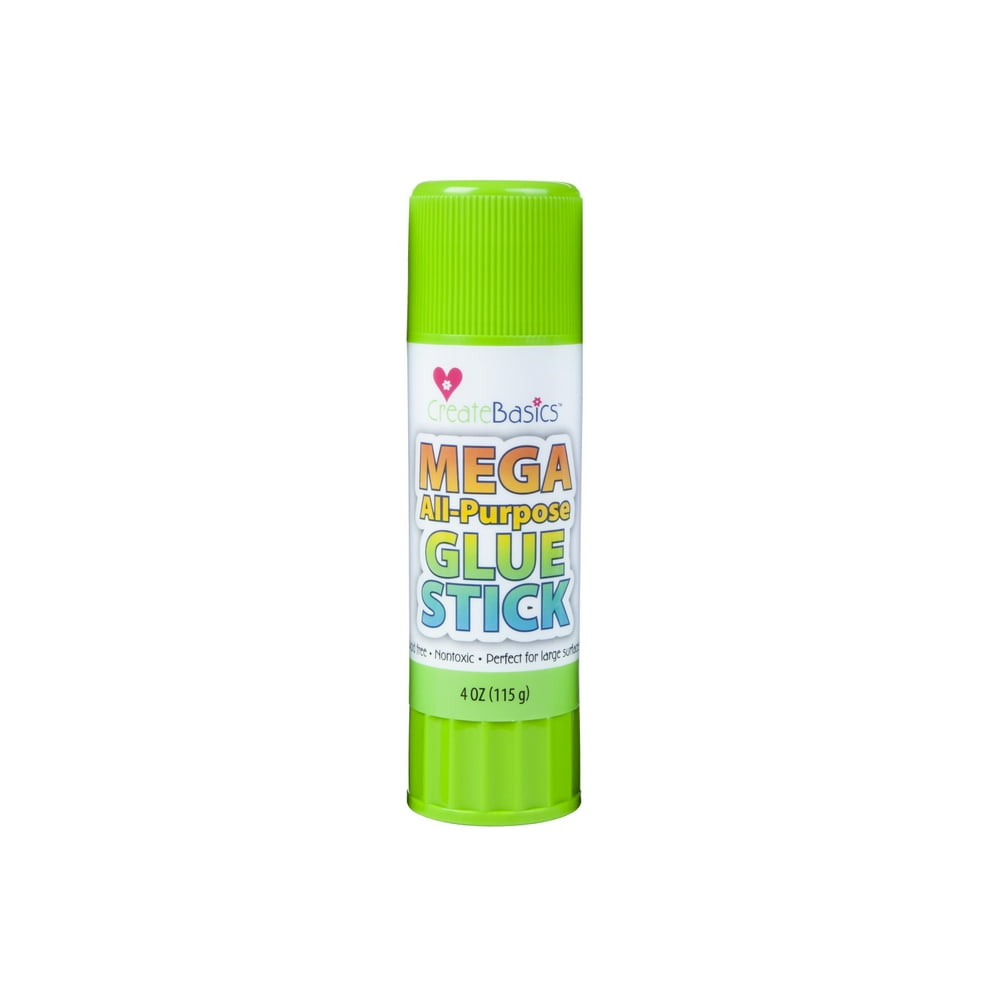 Create Basics AllPurpose Mega Glue Stick, NonToxic, Perfect for Large