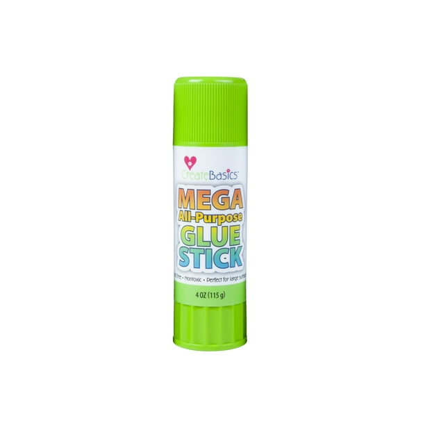Create Basics AllPurpose Mega Glue Stick, NonToxic, Perfect for Large