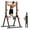 Red, variant on Free Standing Foldable Pull Up Bar, Triangular Power Tower Workout Dip Station for Home, Height Adjustable Pull Up Bar Stand Dip Bar Strength Training Workout Equipment, Support 500lbs,Black + Yellow