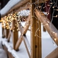 thumbnail image 4 of Luces navideñas con forma de carámbano Lomotech, 9,75 m, 8 modos, temporizador IP44, 4 of 7
