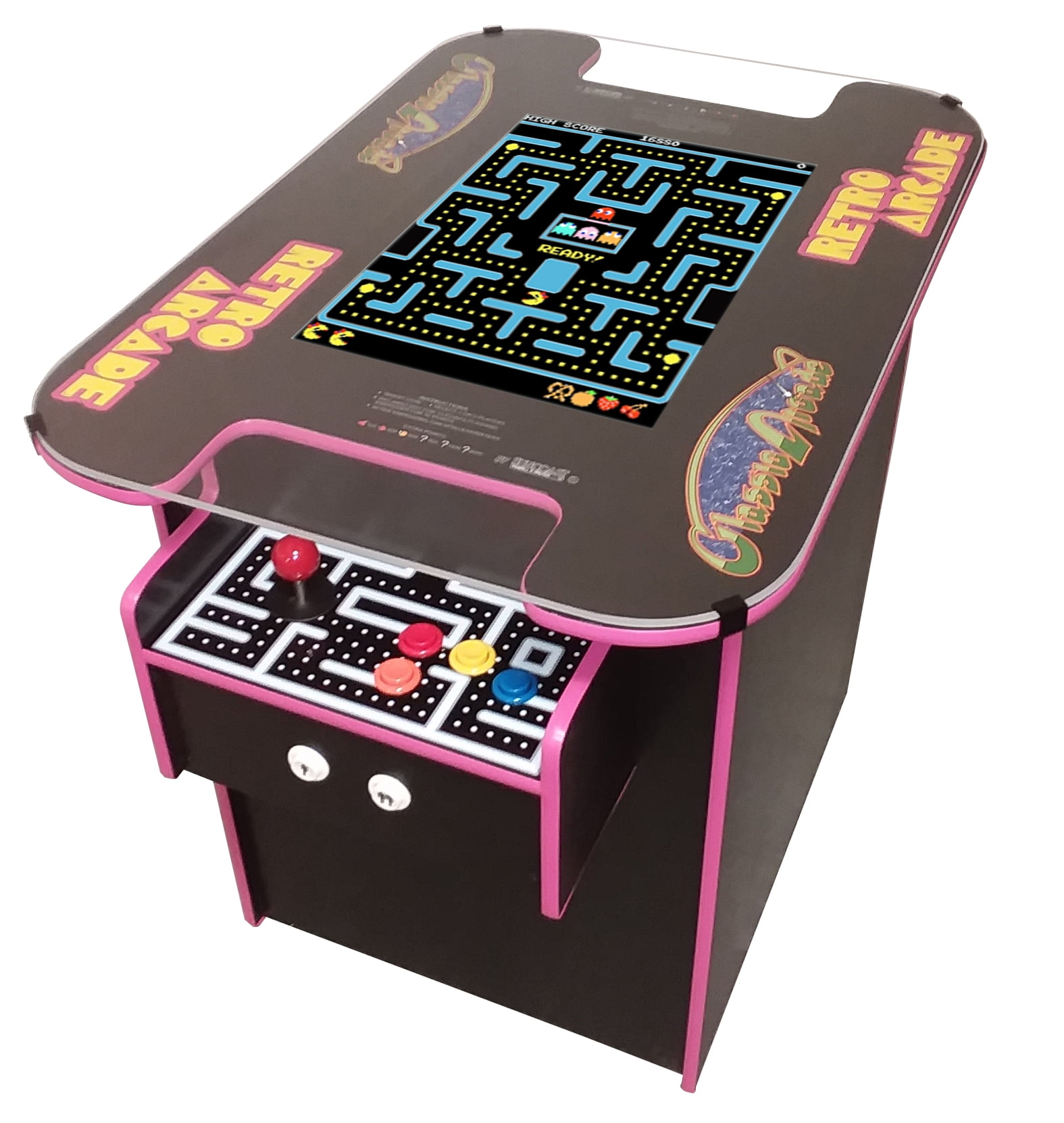 Suncoast Arcade Classic Cocktail Arcade Machine With Over 400 Games 