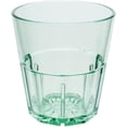 thumbnail image 3 of TrueCraftware- Set of 12 Diamond 8 oz. Rock Tumbler/Drinking Cups Green Polycarbonate-Premium Iced Tea Glasses Stackable Reusable Dishwasher Safe Break-Resistant for Home and Restaurants, 3 of 7