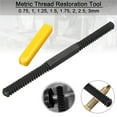 thumbnail image 6 of Thread Repair File Restoration File Metal Hardware Auto Repair Tools Hand Tools, 6 of 11