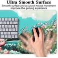 thumbnail image 2 of Cute Anime Floral Sage Green Desk Mat - XL Kawaii Large Mousepad, Gaming Mousepad, Cute Desk Decor for Laptop Computer, 31.5x15.7 Inch, Perfect for Desktop, 2 of 6