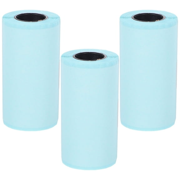 HEMOTON 3 Rolls Thermal Printer Label Thermal Sticker 5.70X3.00X3.00CM