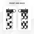 thumbnail image 3 of Pofeuu Doodle Cute Cat Print 18oz Sports Insulated Kettle, Sports Bottle Water Bottles For Men Women For Gym Hiking Camping Running Mountain Bike Outdoor Sports, 3 of 8