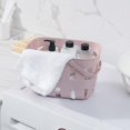 thumbnail image 6 of Vikakiooze Plastic Handheld Bath Basket Storage Basket Bathroom Bath Basket Miscellaneous Storage Basket Washing Basket Bath Basket, 6 of 6