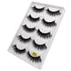 thumbnail image 1 of False Eyelashes Clusters Natural Strip Lashes Adhesive Reusable Natural Volume 5 Pair 3D Natural Thick False Fake Eyelashes Eye Lashes Makeup Extension(Buy 2 save 10%）, 1 of 6