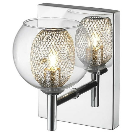 

Z-Lite Auge 1-Light Wall Sconce Chrome