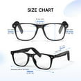 thumbnail image 2 of GetD AI Glasses for Men & Women, Smart Glasses Powered by ChatGPT, AI Real-time Translation with 147 Languages, 11H Music Play, Bluetooth Glasses with Photochromic Lens, 2 of 8