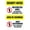 Warning Sign 2, variant on Restrooms Metal Tin Sign - 8"x12", Industrial/Commercial Decor for Offices, Restaurants, Public Spaces, Facility Zones