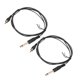 thumbnail image 5 of 2 Uds 5,9 Pies RCA Tatuaje Clip Cable Cabeza Recta Elástico Flexible Estable Corriente RCA Clip Cable Rotatorio Tatuaje Máquina Fuente De Alimentación Kit OD2.2mm(Negro), 5 of 5