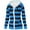 Sky Blue, variant on Kaemgyyd Women's Zip up Hoodie Fall Fashion Stripe Printing Sweatshirt Long Sleeve Loose Pockets Casual Trendy Jacket