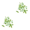 thumbnail image 3 of Baohd 100pieces Add Touch Of Class To Crafts Satin Ribbon Flowers For Artistic Fashionable Decoration Flowers Flowers Heads green 2Set, 3 of 6