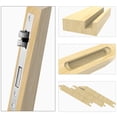 thumbnail image 4 of Zeiwohndc Wood Router Slotting Locator Wood Palms Router Base Router Slotting Bracket, 4 of 10