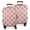 Pink Cow Strawberry, variant on White Cow Dot Pattern Luggage Cover Fashion Suitcase Cover Baggage Covers Fit 25-28 Inch Luggage (Go Travel)