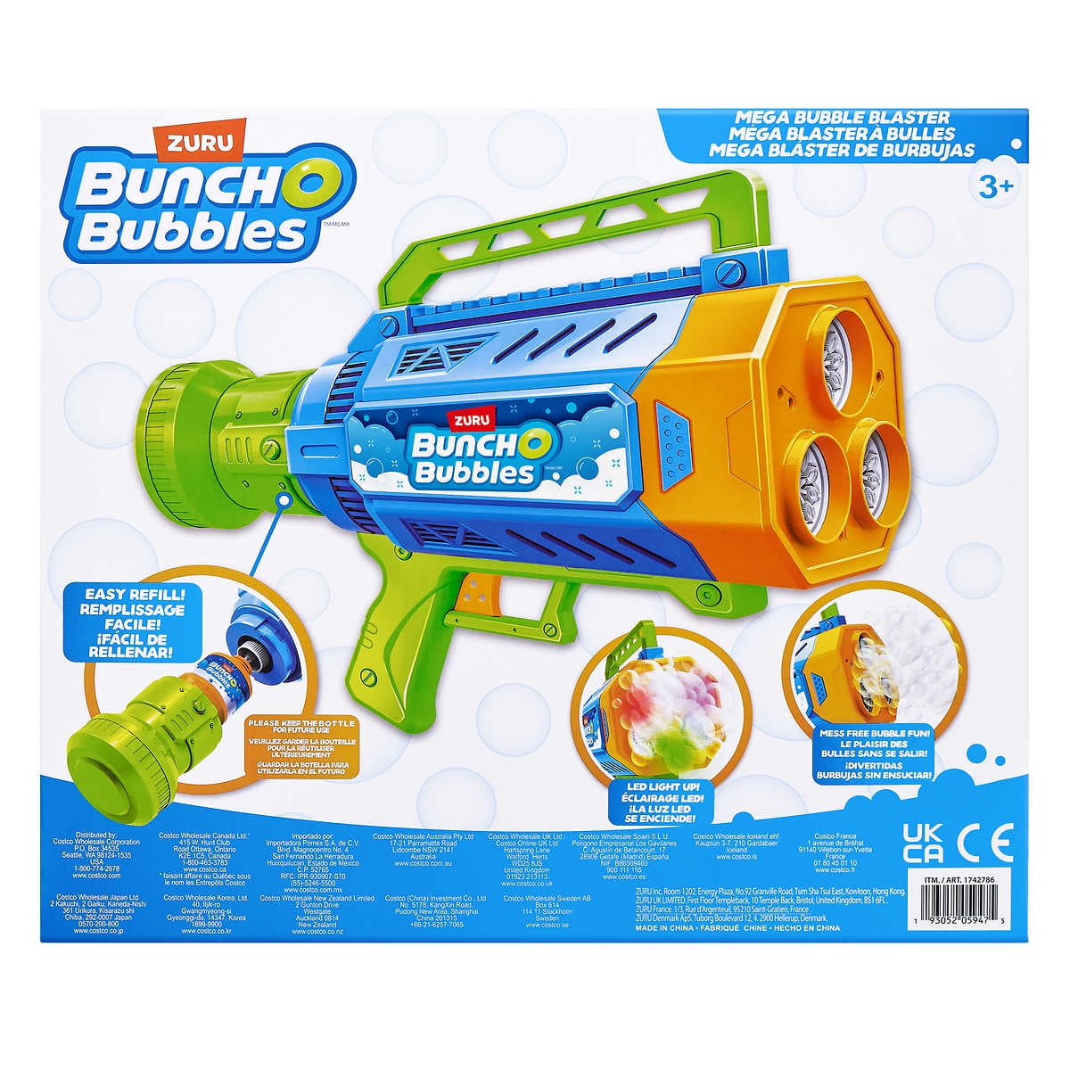 Zuru Bunch O Bubbles Motorized Mega Bubble Blaster