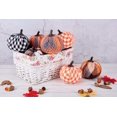 thumbnail image 3 of 8 Pcs Artificial Rustic Harvest Pumpkins Set, Plaid Cloth Fabric Big Pumpkins with 4 Colors for Halloween Fall Thanksgiving Decor Decorating Decorations Plaid Fabric 4 Colors -, 3 of 7