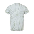 thumbnail image 3 of Dyenomite - Cyclone Pinwheel Tie-Dyed T-Shirt - 200CY - Olive Oil - Size: 2XL, 3 of 3