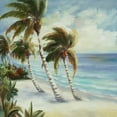 thumbnail image 3 of Dag, Inc. 12x12 Black Modern Framed Museum Art Print Titled - Tropical 4, 3 of 5