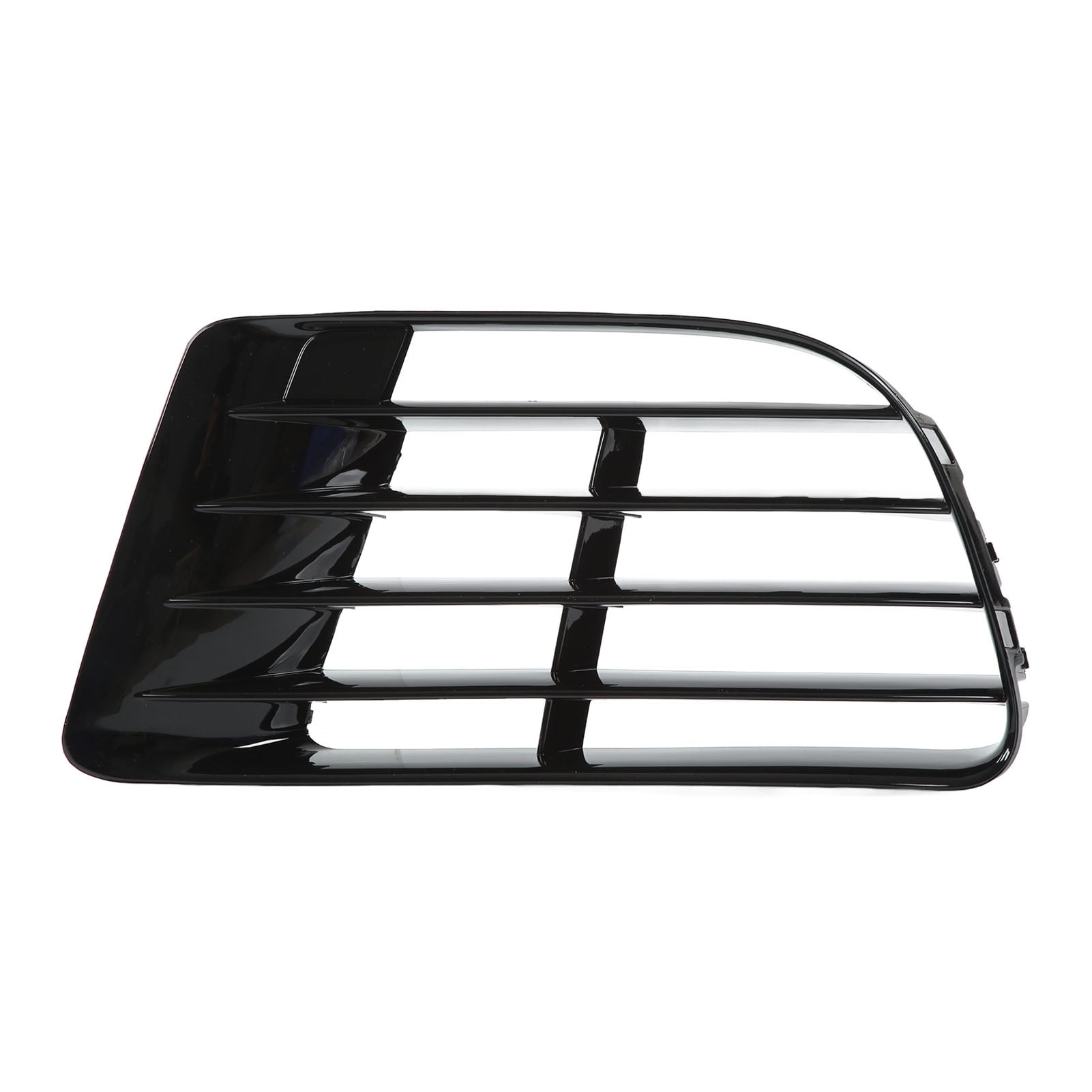 Fog Light Grille Cover, Glossy Black 5K0853665E Weather Resistant Front