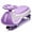 Purple, variant on 12V Kids Ride On Electric Wiggle Car, 2 in 1 Powered & Foot-Powered Ride On Toy, LED Light-Up PU Wheels, Bluetooth Music, Dual 55W Motors, 5MPH, Stable Ride On Car for Kids Ages 3-5, Rose Red