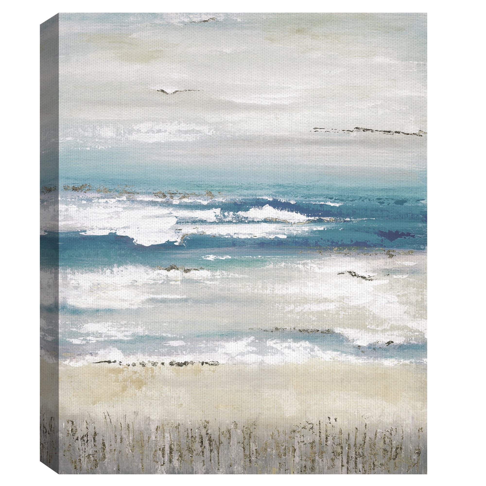 Masterpiece Art Gallery Distant Horizon Light On The Coast By Tava Studios Canvas Art Print 22" x 28"