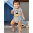 thumbnail image 2 of I Love Pugs Bodysuit Infant -Image by Shutterstock,  6 Months, 2 of 4