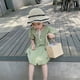 thumbnail image 4 of Ropa de otoño para niños, vestido de princesa sencillo y elegante de Corea japonesa con cuello en V, vestido informal de manga corta para niños 2022, 4 of 4