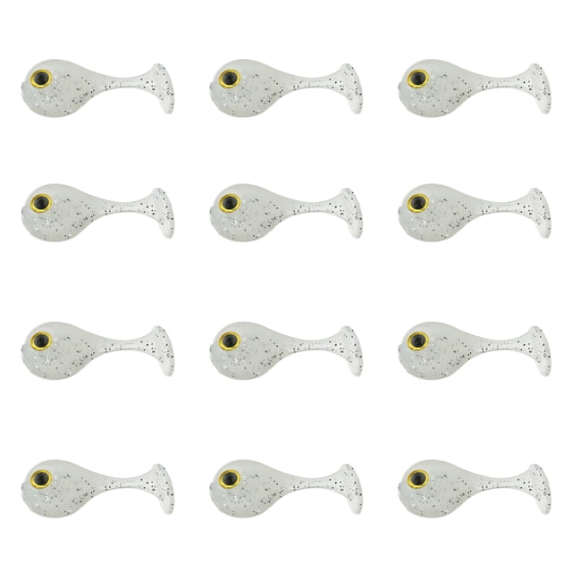 Sonducket 12 Uds cebo atractivo portátil reutilizable Trolling Tackle cebos en forma de simulación útil señuelo de pesca pulpo calamar pez Pescar Blanco