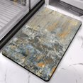 thumbnail image 4 of Upgrade Your Living Space with our Quinn Beige Area Rug Runner: Contemporary Abstract Design, Non-Slip, Stain Resistant, Machine Washable, Low Pile - 20x32 inch for Kitchen, Bathroom, Bedroom, 4 of 5