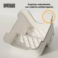 thumbnail image 2 of Banco Escalera Infantil Antideslizante de 2 Escalones, Found Seguro y Resistente hasta 90 kg, Compacto y Portátil para Niños y Niñas en Lavabo, Cocina o Baño, Color Gris, 2 of 4